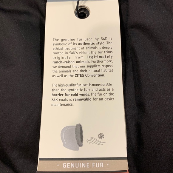 ❄️NWT Soia & Kyo down winter coat with fur at hood - Picture 14 of 16